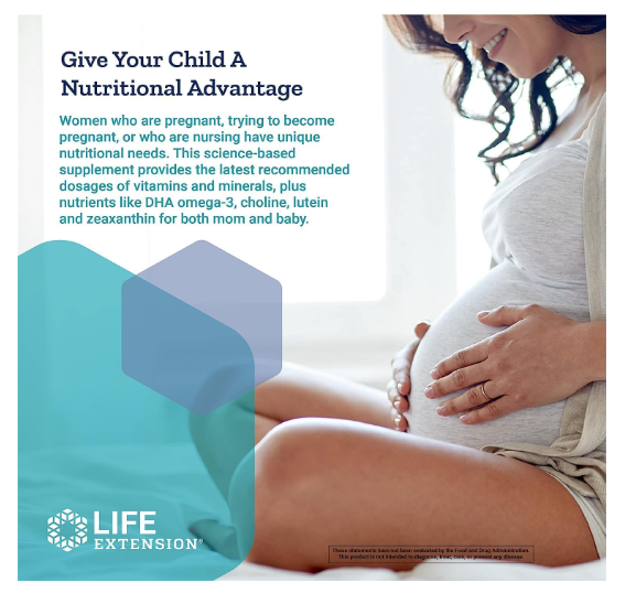 Multivitamin Prenatal Advantage Life Extension