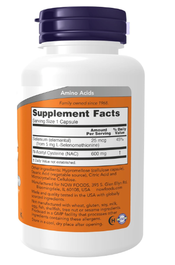 NAC Now 600 mg