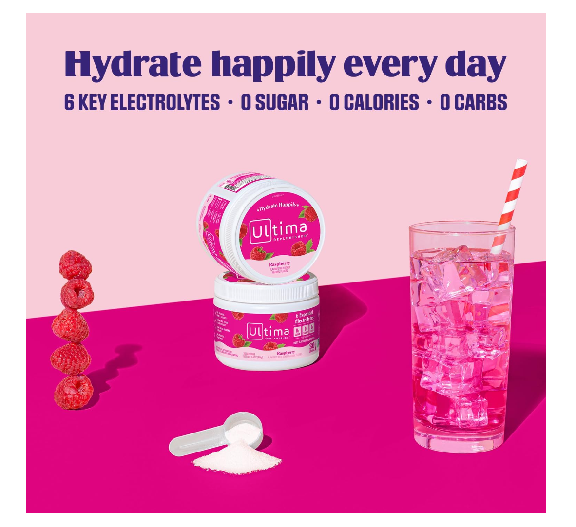 Electrolitos Ultima Raspberry