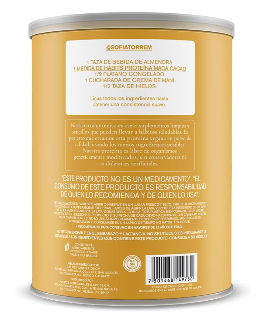 Proteina Habits Maca- Cacao