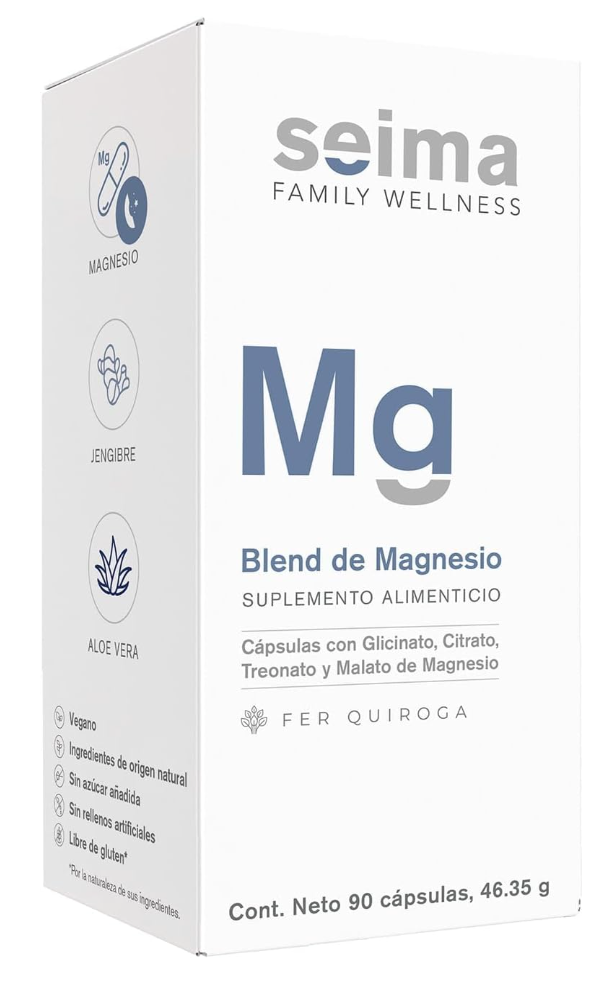Magnesio SEIMA (glicinato, citrato, treonato y malato)
