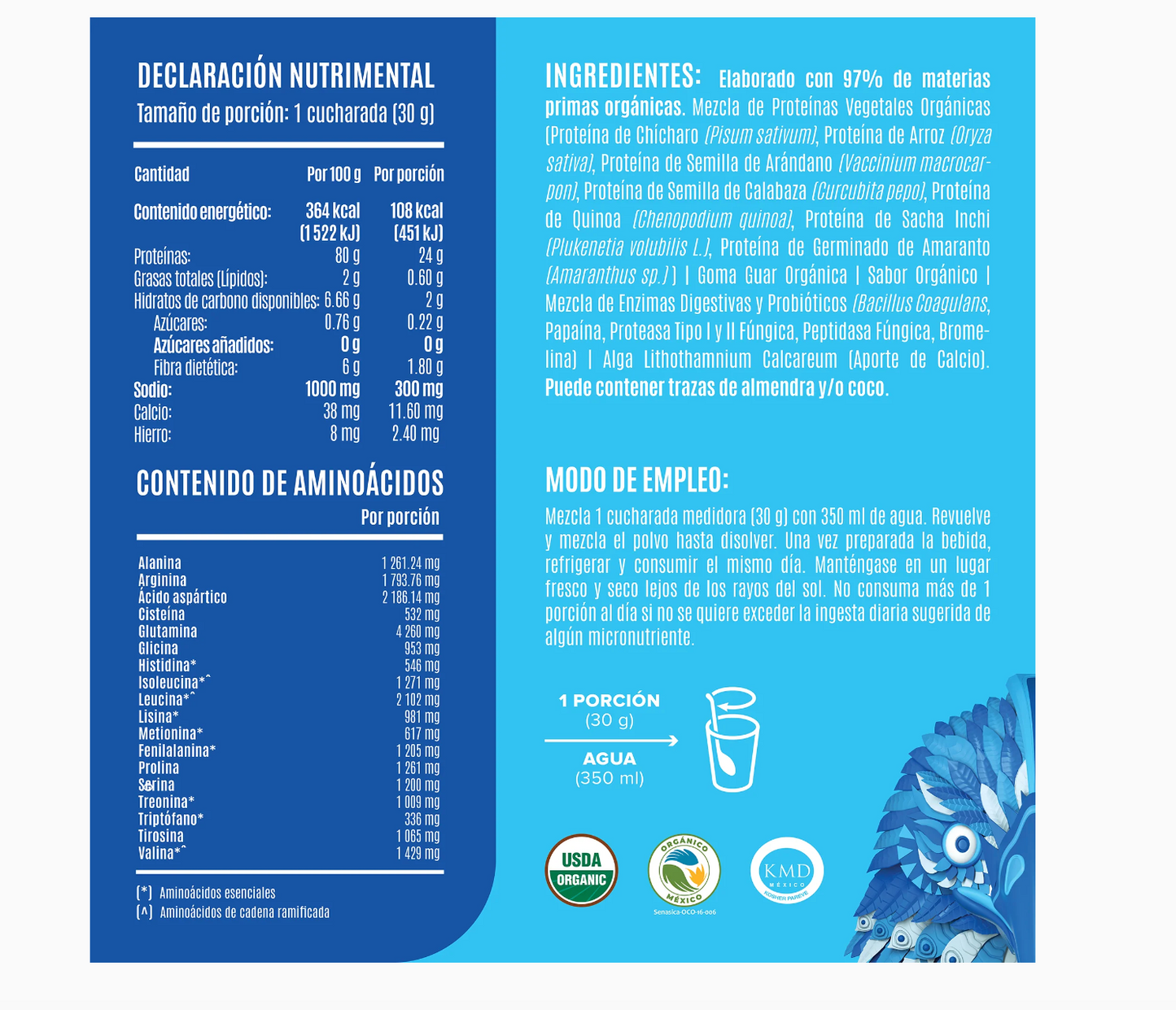 Proteína Falcon Sabor Natural