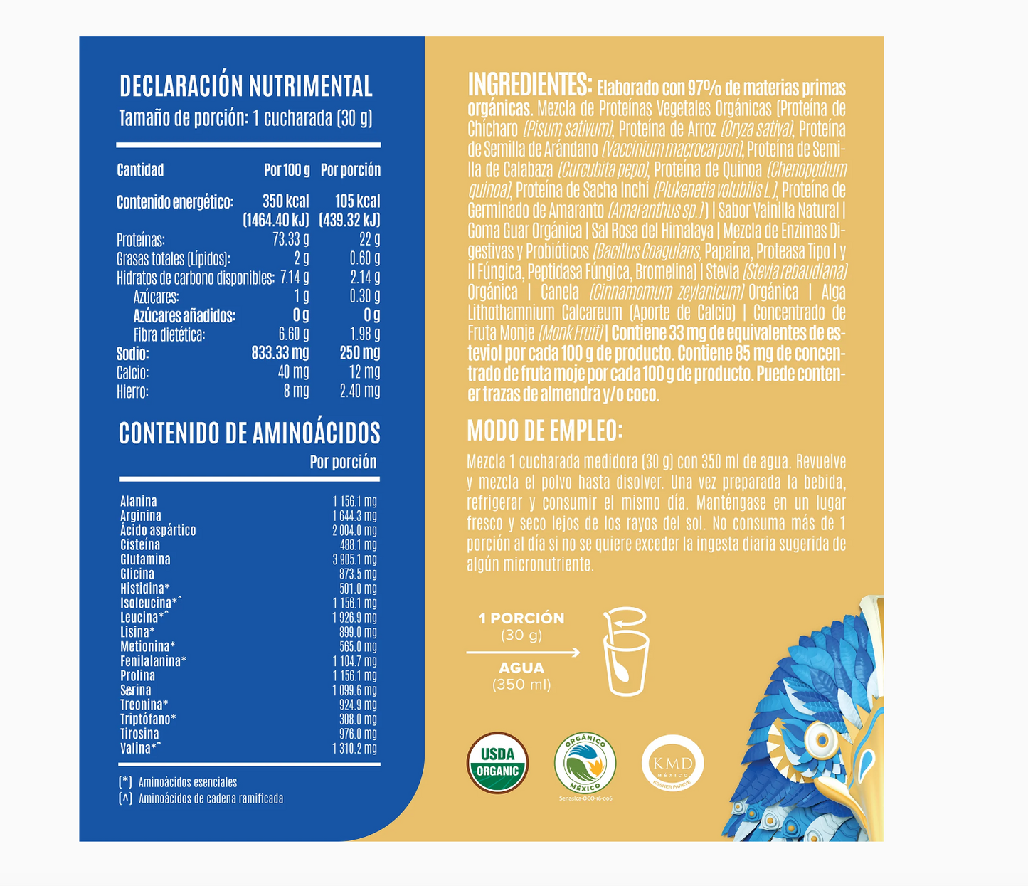 Proteína Falcon Sabor Vainilla