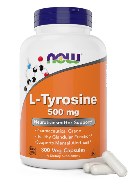 L-Tirosina 500 mg Now