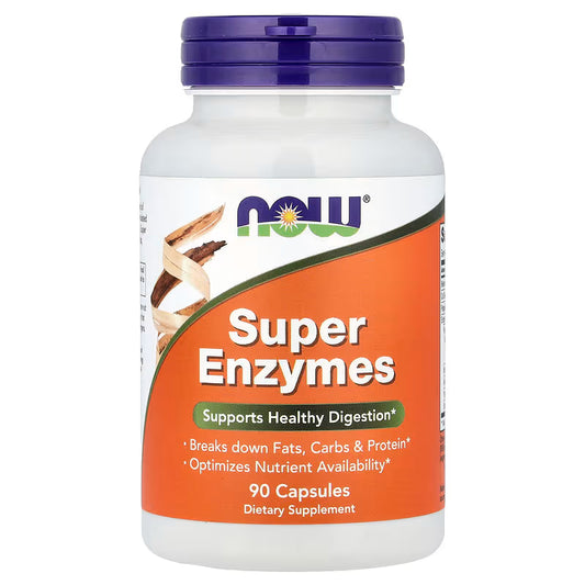 Súper Enzimas - Now Foods, 90 cápsulas