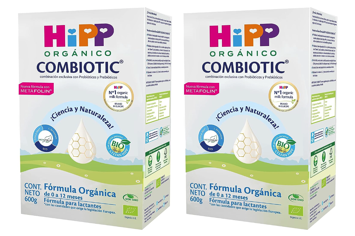 Fórmula orgánica infantil 0 a 12 meses Hipp (2 pack)